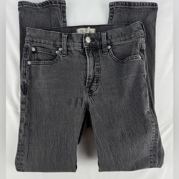 Madewell Denim - Madewell Mid-Rise Perfect Vintage Gray/Black Jean